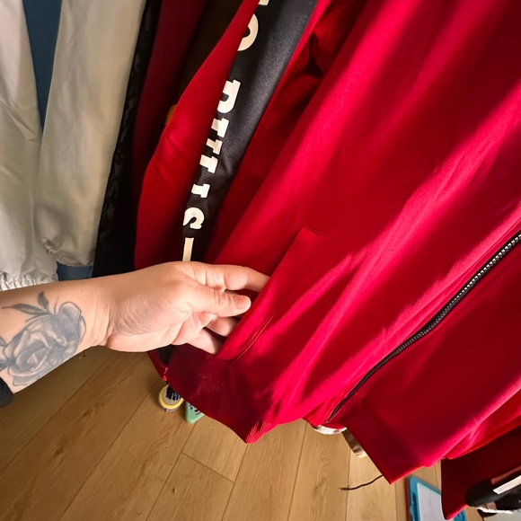 Red Track Jacket - Picture 5 of 8